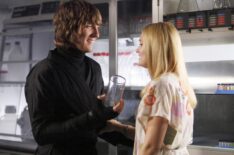 Scott Michael Foster, Spencer Grammer as Cappie and Casey in 'Greek' Season 3