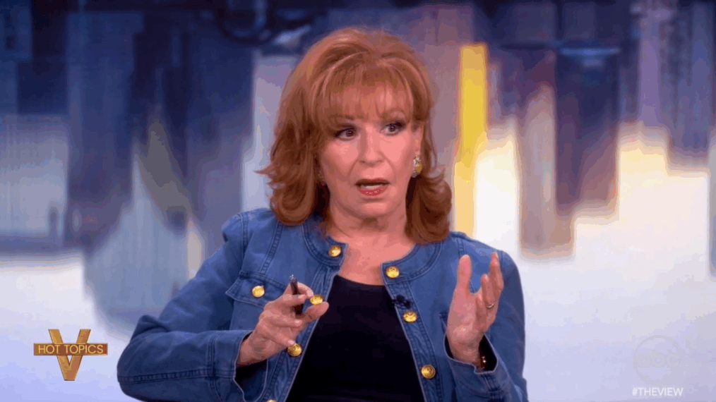 'The View': Joy Behar Reveals Trump Nickname She's Not Allowed to Say On-Air