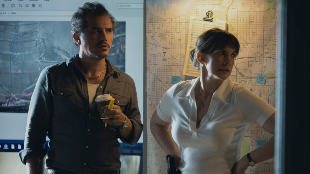 John Leguizamo and Anna Chlumsky in 'Smoke' Season 1 Episode 6