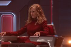 Holly Hunter in season 1, episode 1 of Star Trek: Starfleet Academy