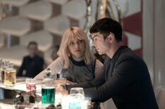 Jess Bush as Chapel and Ethan Peck as Spock — 'Star Trek: Strange New Worlds' Season 3 Episode 2 'Wedding Bell Blues'