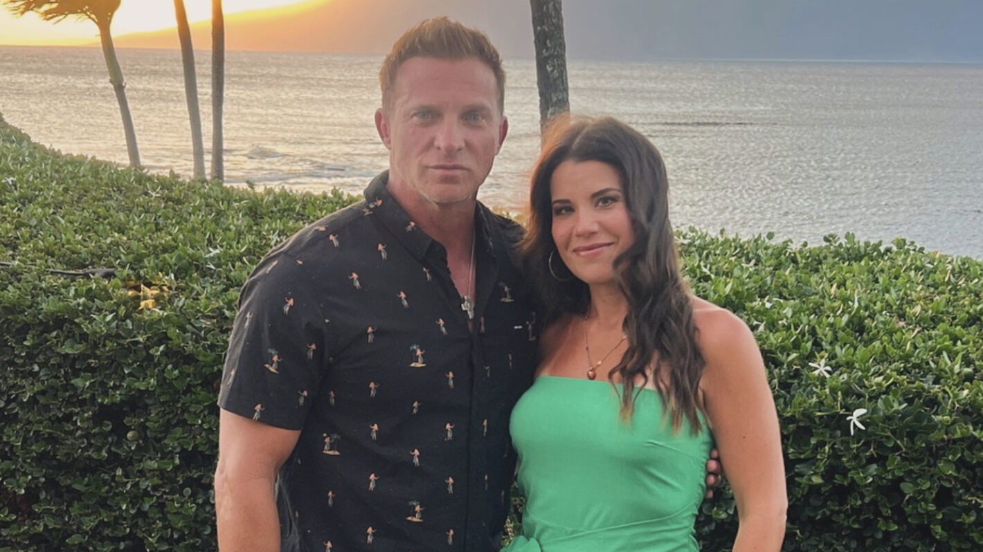 Steve Burton and his wife Michelle Lundstrom