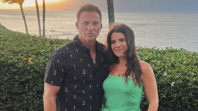 Steve Burton and his wife Michelle Lundstrom