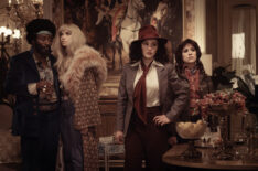 Babs Olusanmokun as Dr. MíBenga, Jess Bush as Chapel, Christina Chong as Laían and Melissa Navia as Erica Ortegas — 'Star Trek: Strange New Worlds' Season 3 Episode 4 'A Space Adventure Hour'