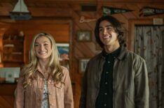 Amalia Williamson as Lola and Joel Oulette as Jacob in 'Sullivan's Crossing' Season 3