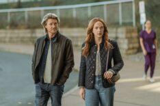 Chad Michael Murray as Cal and Morgan Kohan as Maggie in 'Sullivan's Crossing' Season 3 Episode 9