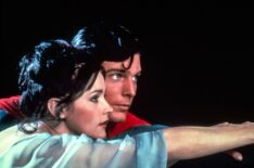Margot Kidder and Christopher Reeve in Superman