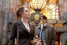 Kate Bosworth and Brandon Routh in Superman Returns