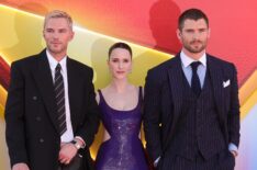 Nicholas Hoult, Rachel Brosnahan and David Corenswet