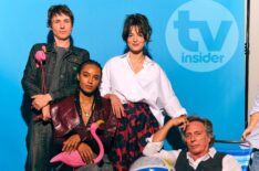 Nicholas Denton, Maisie Richardson-Sellers, Celine Buckens, and William Fichtner of 'Anne Rice's Talamasca' cast San Diego Comic-Con 2025