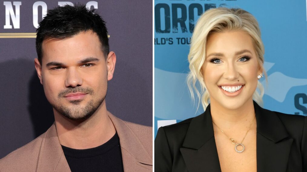 Taylor Lautner and Savannah Chrisley