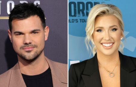Taylor Lautner and Savannah Chrisley