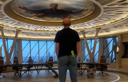 Eric Kripke on the set of 'The Boys' Season 5