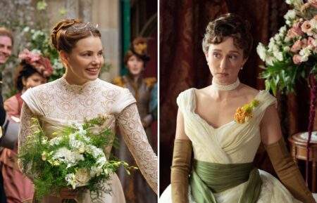 Kristine Froseth in 'The Buccaneers' Season 2; Taissa Farmiga as Gladys in 'The Gilded Age' Season 3
