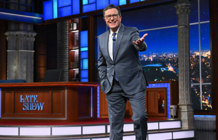 Stephen Colbert hosting 'The Late Show With Stephen Colbert' on July 17, 2025