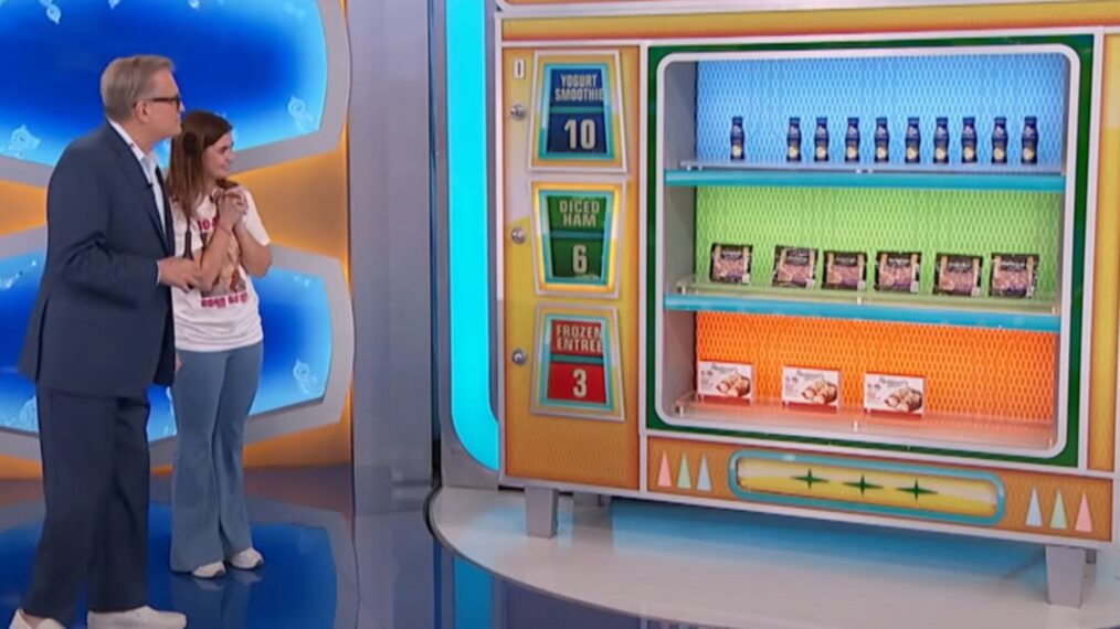 The Price Is Right contestant Jolee palying vending machine on June 27, 2025