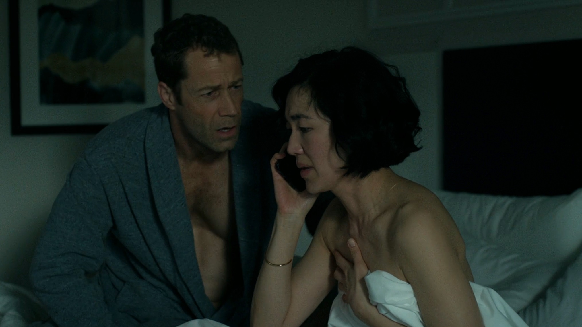 Colin Ferguson and Jackie Chung in 'The Summer I Turned Pretty' Season 3