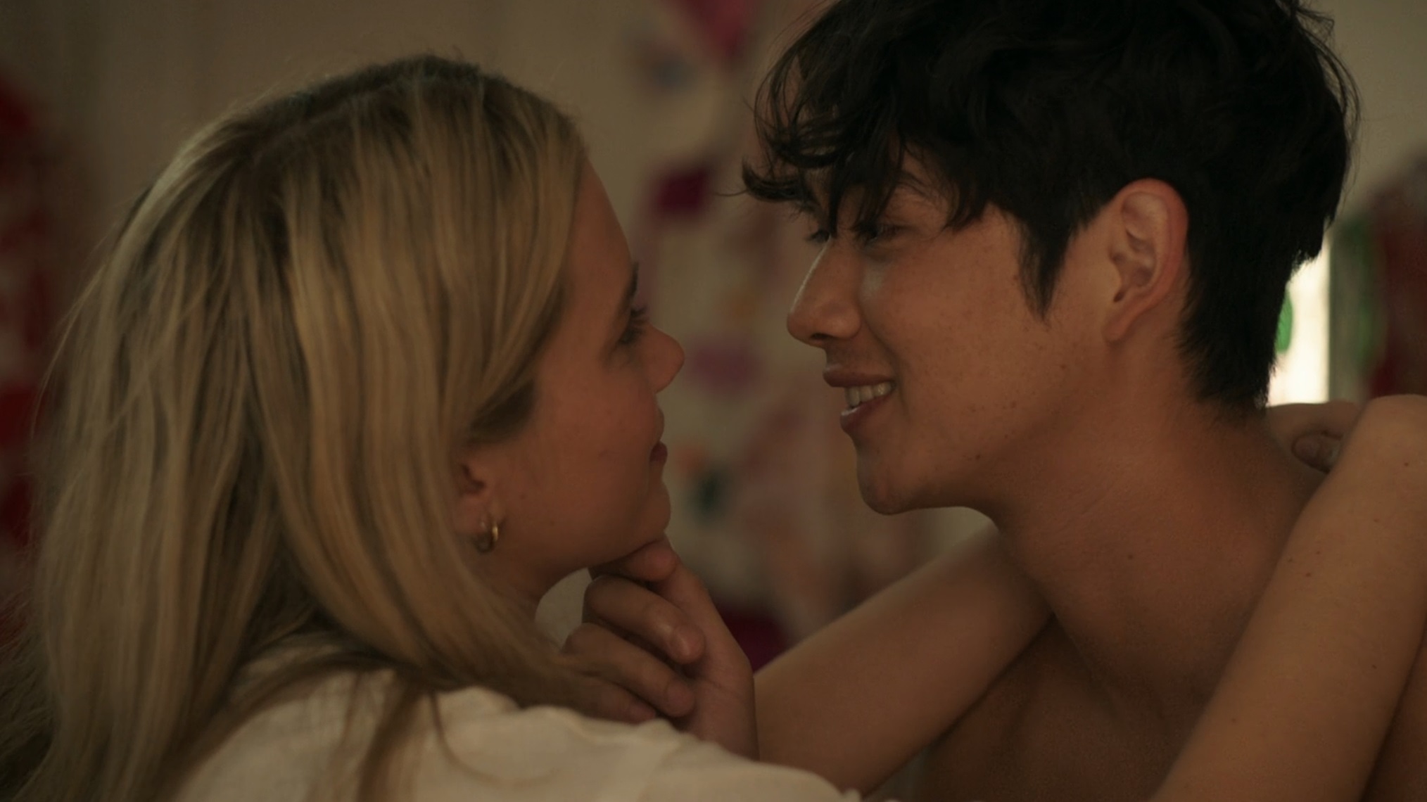 Rain Spencer and Sean Kaufman in 'The Summer I Turned Pretty' Season 3