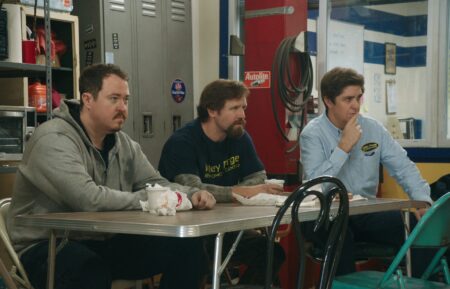 Shane Gillis as Shane, Chris O'Connor as Cal, and Steve Gerben as Will — 'Tires' Season 2 Episode 3