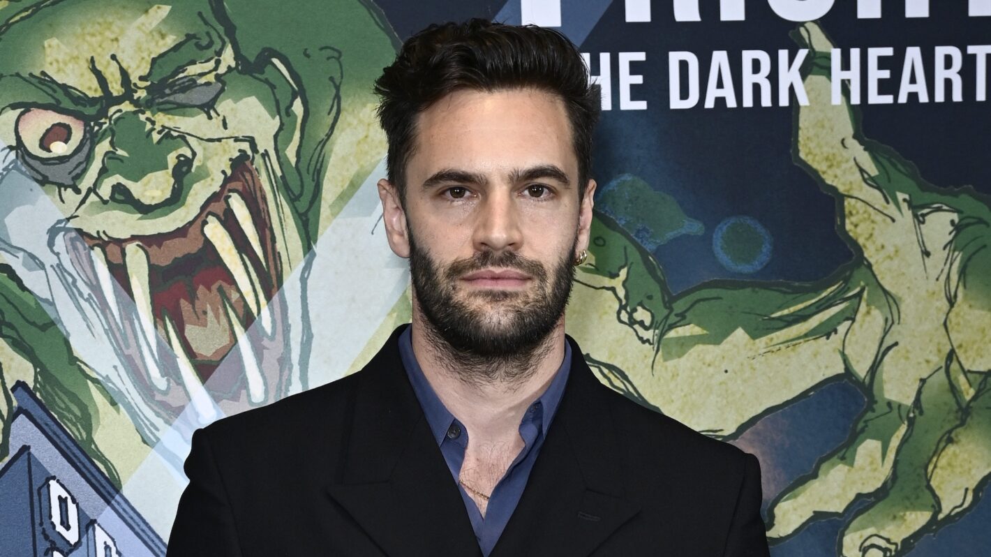 Tom Bateman attends the 'Magpie' UK Premiere during FrightFest 24 at the Odeon Luxe West End on November 01, 2024 in London, England.