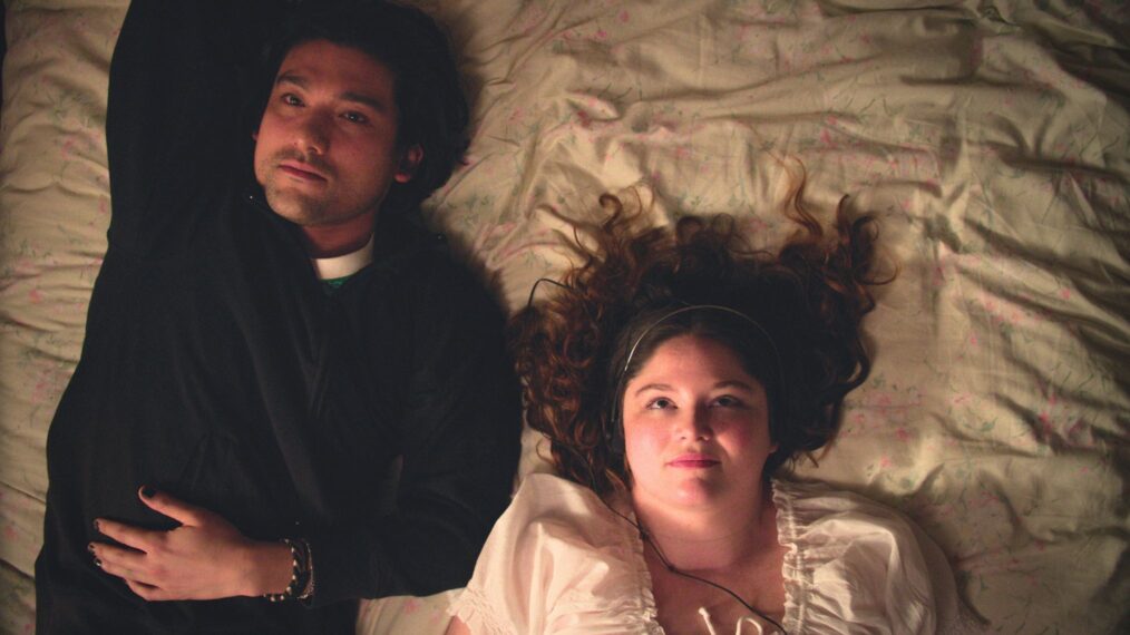 Will Sharpe and Megan Stalter as Felix and Jess in 'Too Much'