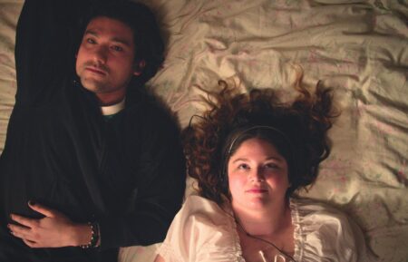 Will Sharpe and Megan Stalter as Felix and Jess in 'Too Much'