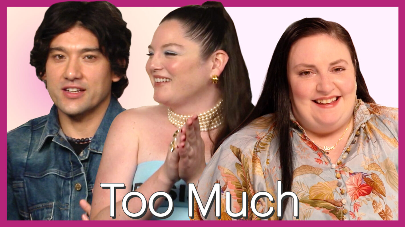Will Sharpe, Megan Stalter, and Lena Dunham for 'Too Much'