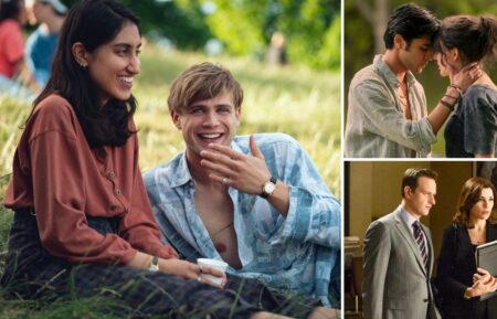 Ambika Mod and Leo Woodall in 'One Day'; Shubham Maheshwari and Emily Alyn Lind in 'We Were Liars'; Josh Charles and Julianna Margulies in 'The Good Wife'