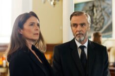 Torri Higginson as Claire Malone, John Hannah as Jed Bishop — 'Transplant' Season 4 Episode 9 'Who Is Mags?'
