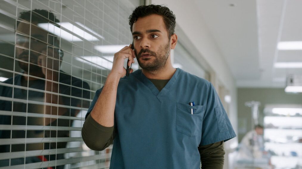 Hamza Haq as Dr. Bashir Hamed — 'Transplant' Series Finale