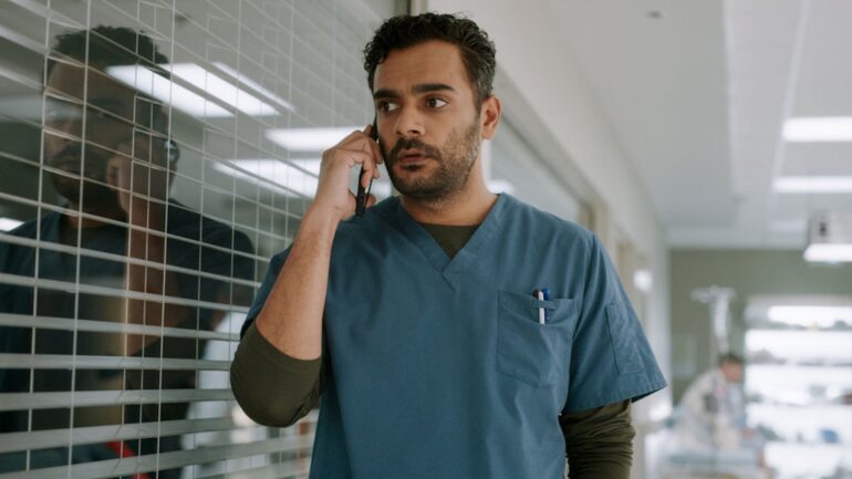 Hamza Haq as Dr. Bashir Hamed — 'Transplant' Series Finale 
