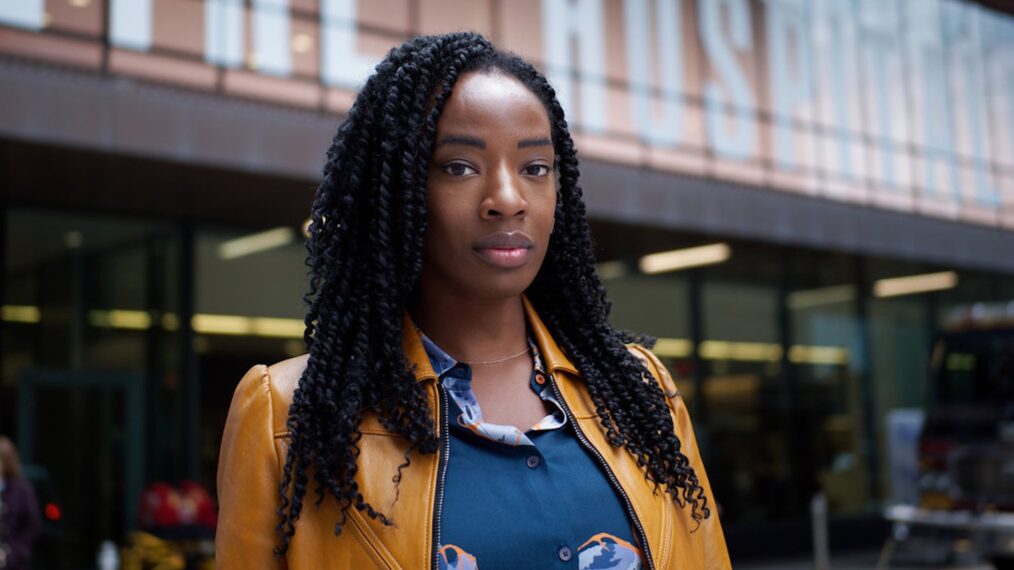 Ayisha Issa as June Curtis — 'Transplant' Series Finale 'Never Too Late To Start Again'