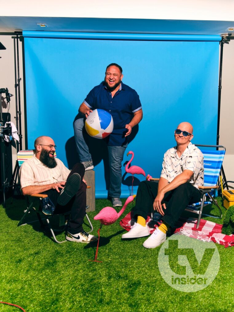 Michael John Smith, Joe Seanoa, and Anthony Carrigan — 'Twisted Metal' at San Diego Comic-Con 2025