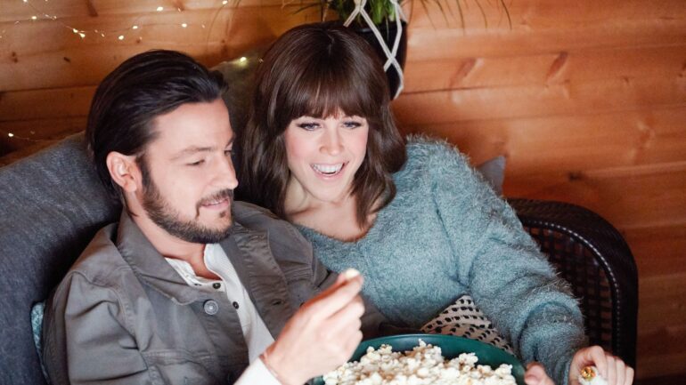 Tyler Hines, Erin Krakow in 'It Was Always You'
