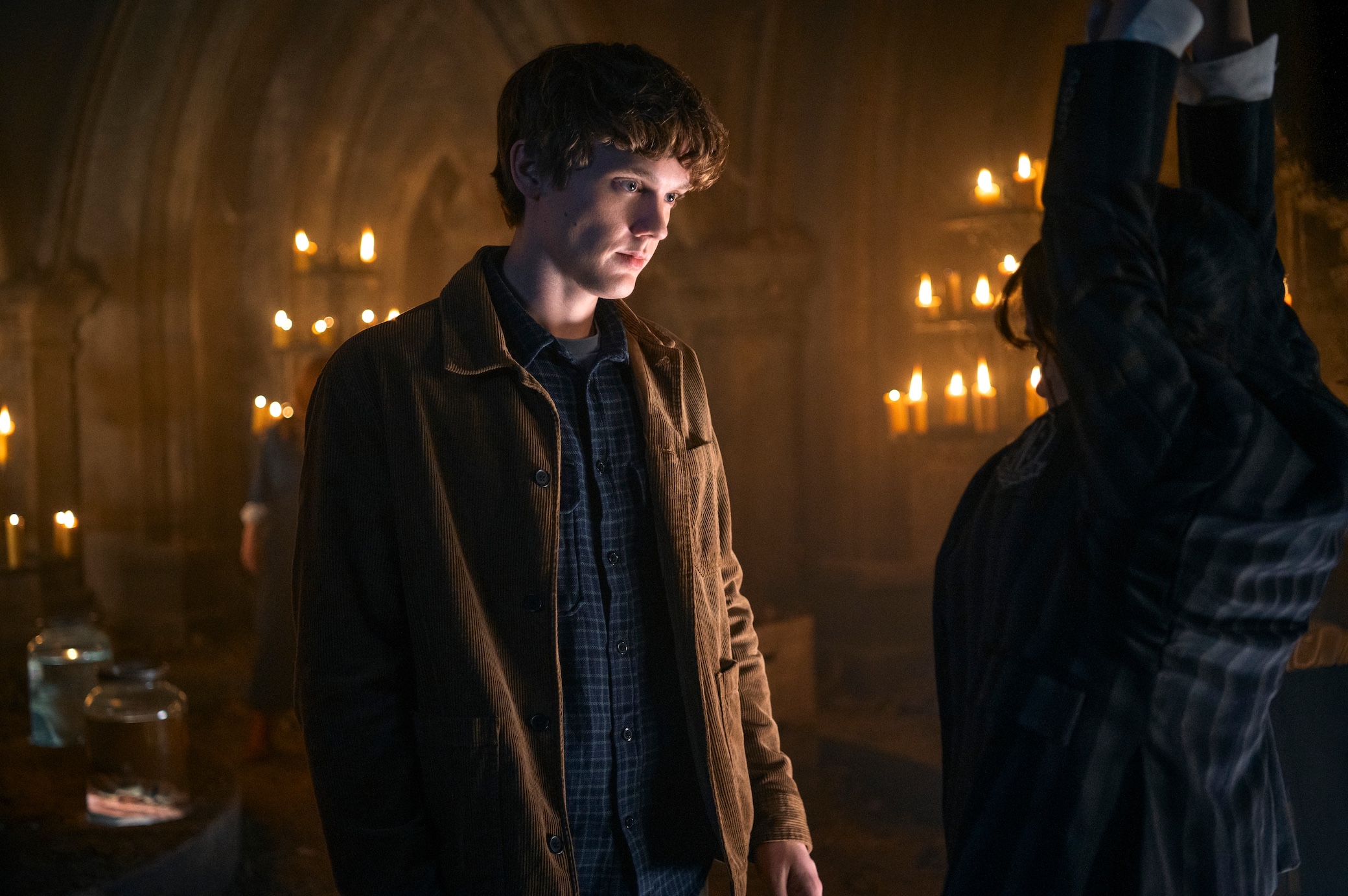 Hunter Doohan as Tyler in 'Wednesday' Season 1
