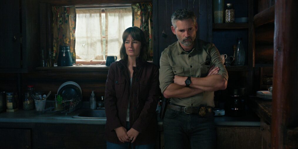 Rosemarie DeWitt as Jill Bodwin, Eric Bana as Kyle Turner — 'Untamed' Season 1 Episode 1