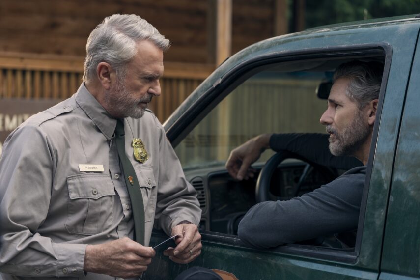 Sam Neill as Paul Souter, Eric Bana as Kyle Turner — 'Untamed' Season 1 Episode 6