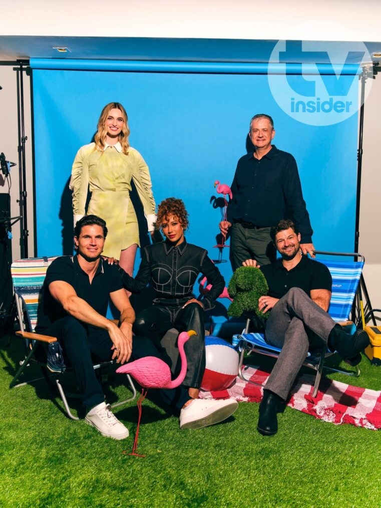 Allegra Edwards, Robbie Amell, Andy Allo, Greg Daniels, and Kevin Bigley — 'Upload' at San Diego Comic-Con 2025