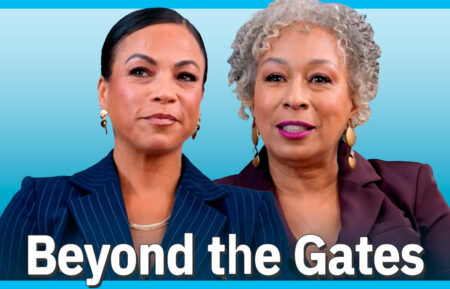 Tamara Tunie and Daphnee Duplaix