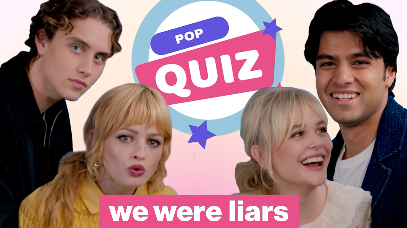We Were Liars stars Emily Alyn Lind, Shubham Maheshwari, Esther McGregor, and Joseph Zada play trivia with Swooon.