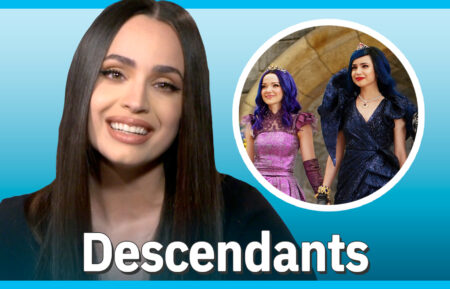 Sofia Carson talking 'Descendants'
