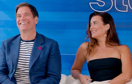 Michael Weatherly and Cote de Pablo