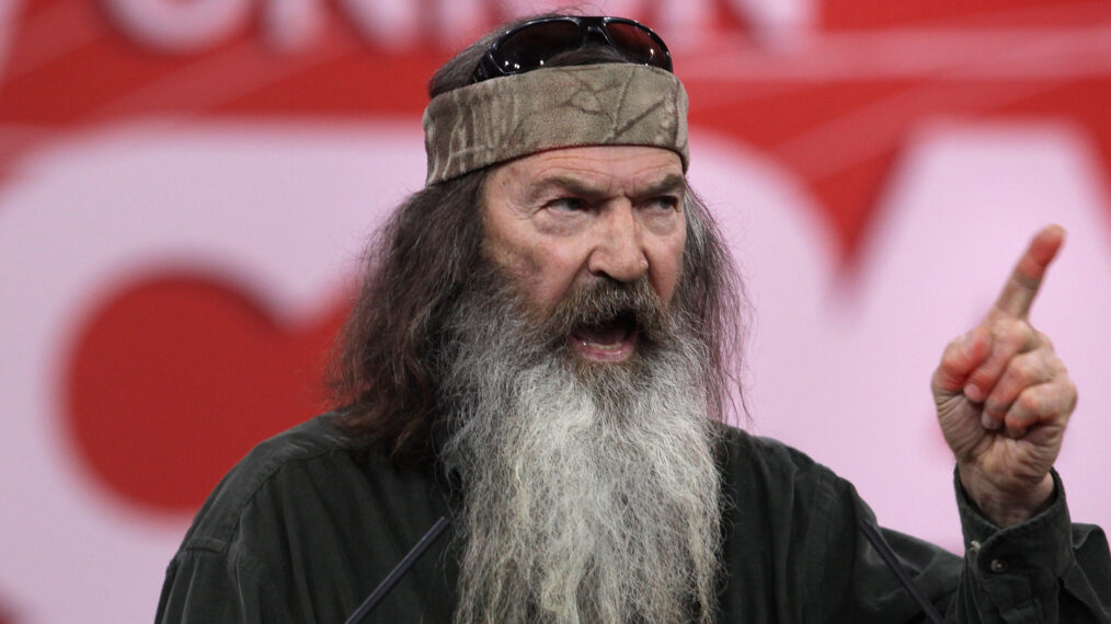 Phil Robertson of TV show 'Duck Dynasty' speaks at the 42nd annual Conservative Political Action Conference