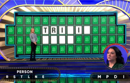 Wheel of Fortune contestant Celina Alvarado solving the Bonus Round on February 25, 2025