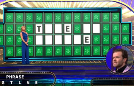 Wheel of fortune contestant Drew Goldfarb solving the bonus puzzle on February 18, 2025