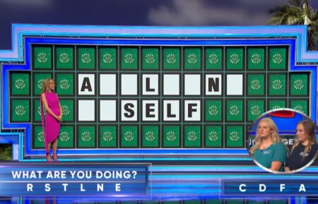 Kelli Mullen and Emma Paulson solve the Bonus Round on October 29, 2024