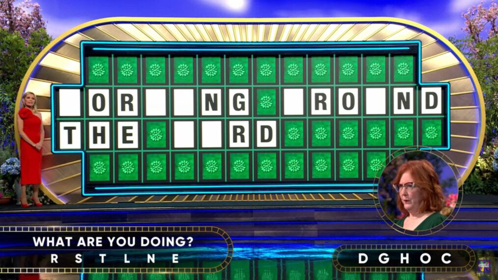 Wheel of Fortune contestant Linda Keyes solving the Bonus Round on February 4, 2025