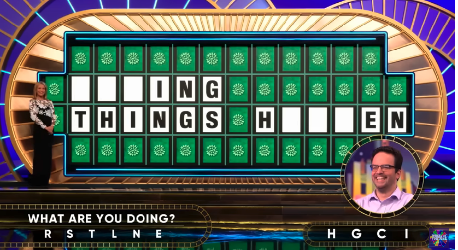 Thomas Russo on Wheel of Fortune