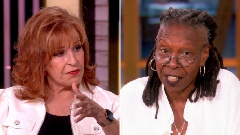 Whoopi Goldberg and Joy Behar on The View