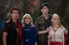 Malachi Barton, Meg Donnelly, Milo Manheim, and Freya Skye in 'ZOMBIES 4: Dawn of the Vampires'